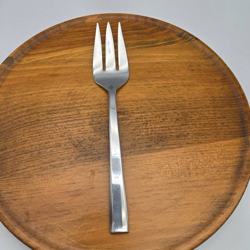 Dansk Meridian‎ Cold Meat Serving Fork Glossy Stainless Steel 9"